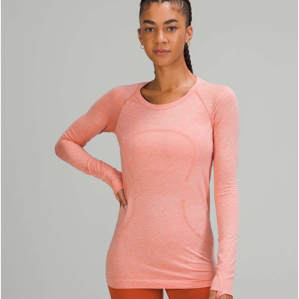 lululemon long sleeve swiftly tank size 8